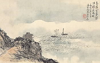 Looking at Dongting Lake